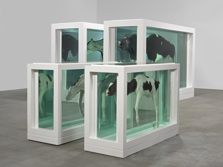 英國當代藝術家Damien Hirst...生死概念的詭譎詮釋與藝術爭議