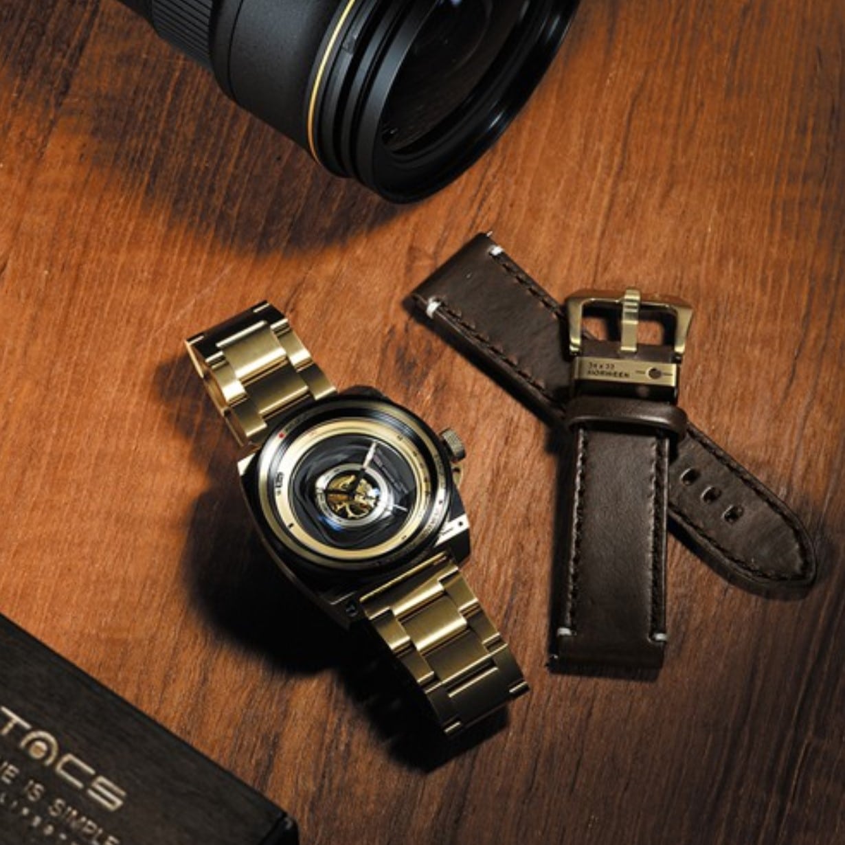 鏡頭在手-機械限量款-黃金時刻版 AVL2 Automatic Vintage Lens II Golden Hour Edition 鏡頭在手-機械限量款-黃金時刻版 AVL2 Automatic Vintage Lens II Golden Hour Edition